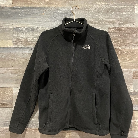 The North Face Jackets & Blazers - The North Face women’s large black fleece zip up jacket